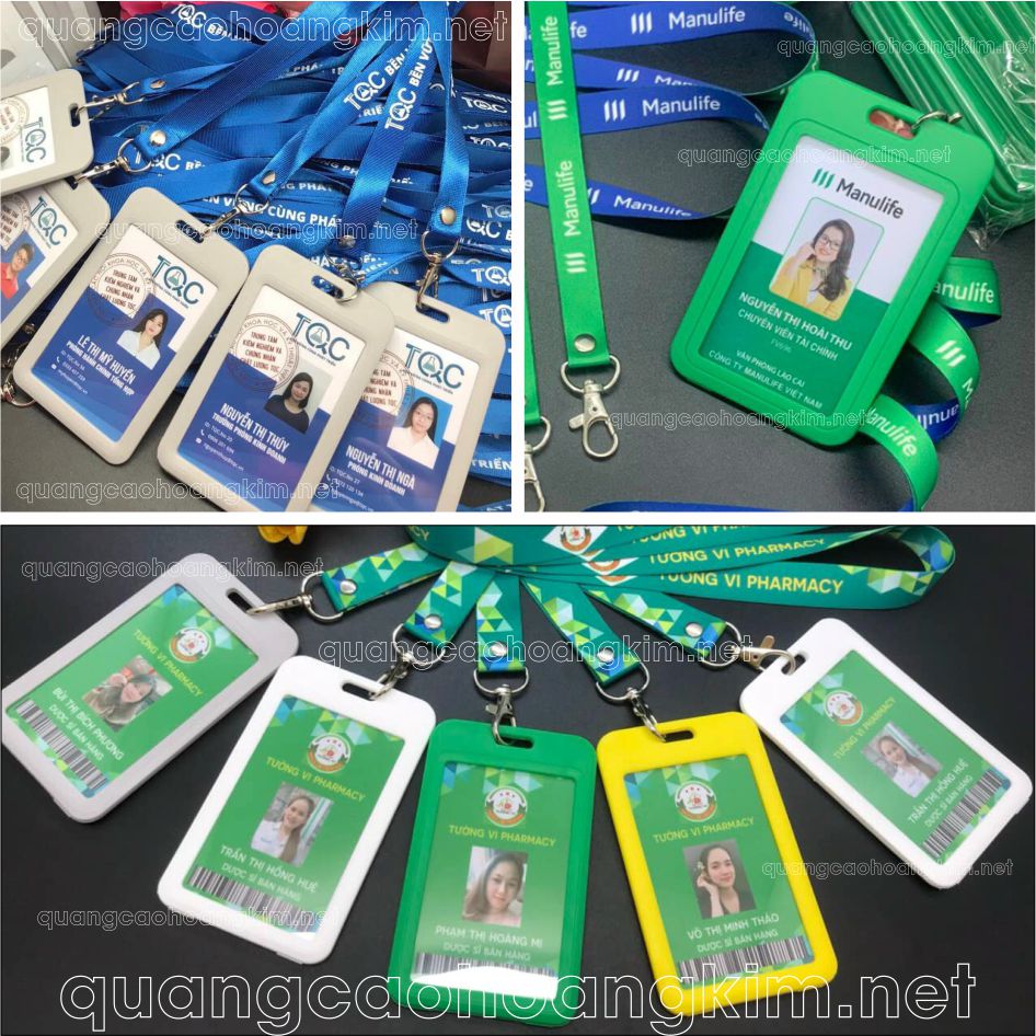 BAO ĐỰNG THẺ TÊN, BẢNG TÊN NHÂN VIÊN CỰC ĐẸP