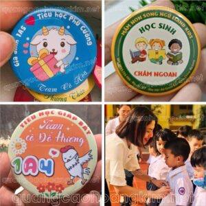 PHÙ HIỆU HỌC SINH CỰC ĐẸP, NHIỀU MẪU MÃ, GIÁ RẺ